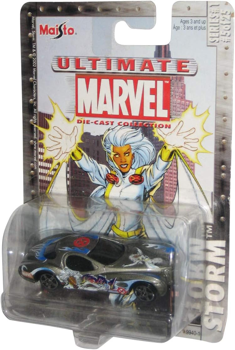 ULTIMATE MARVEL: STORM CARS (5 OF 25) - MAISTO-DIE-CAST-2002-SERIES 1