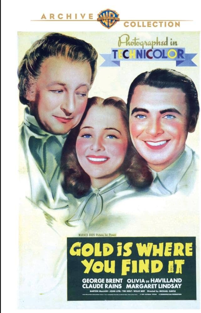 GOLD IS WHERE YOU FIND IT - DVD-WARNER ARCHIVE COLLECTION
