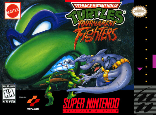 TEENAGE MUTANT NINJA TURTLES: TOURNAMENT  - SNES