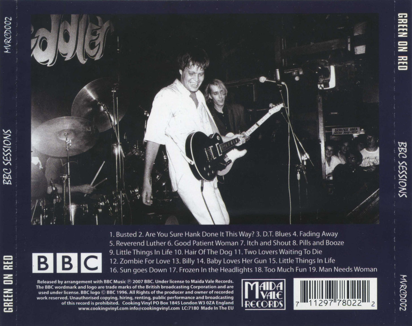 GREEN ON RED  - BBC SESSIONS