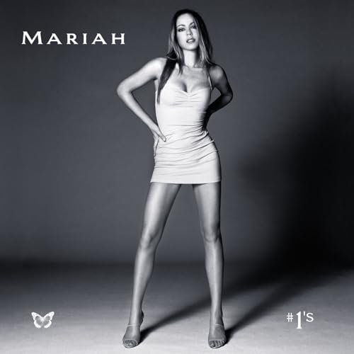 MARIAH CAREY - #1'S (METALLIC SILVER AND BLACK SWIRL VINYL)