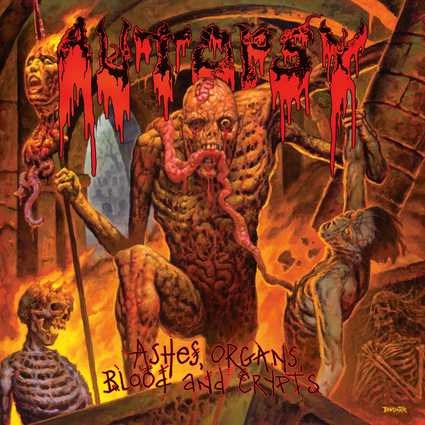 AUTOPSY  - ASHES, ORGANS, BLOOD & CRYPTS