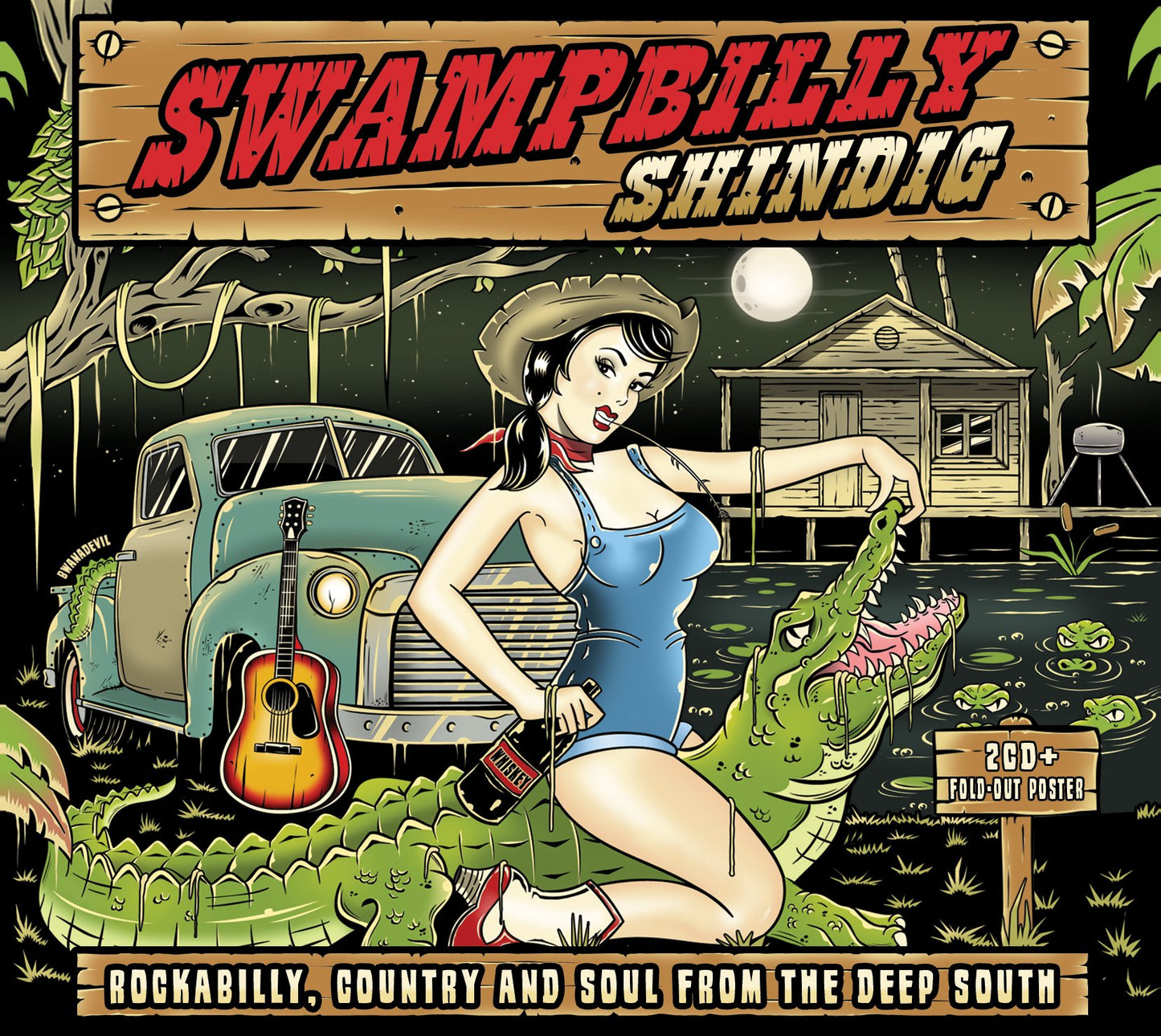 VARIOUS  - SWAMPBILLY SHINDIG (2CDS)