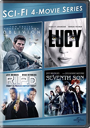 SCI-FI 4-MOVIE SERIES (OBLIVION / LUCY / R.I.P.D. / SEVENTH SON) [DVD]