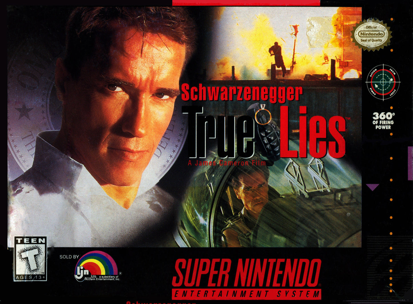 TRUE LIES  - SNES