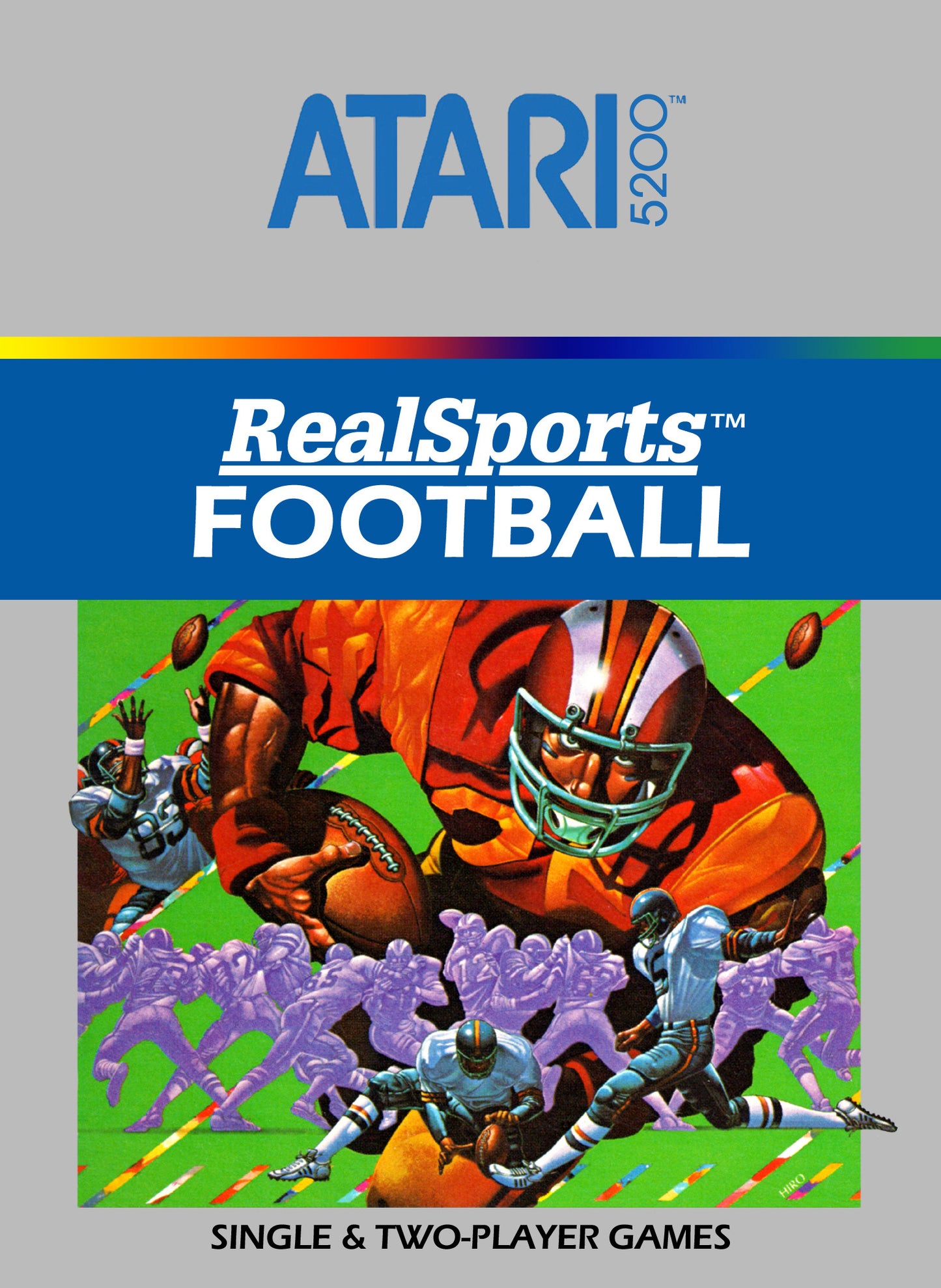 REALSPORTS FOOTBALL  - ATARI5200