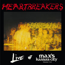 HEARTBREAKERS - LIVE AT MAX'S VOLUMES 1 & 2 [CD]