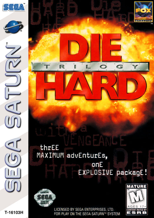 DIE HARD TRILOGY  - SATURN