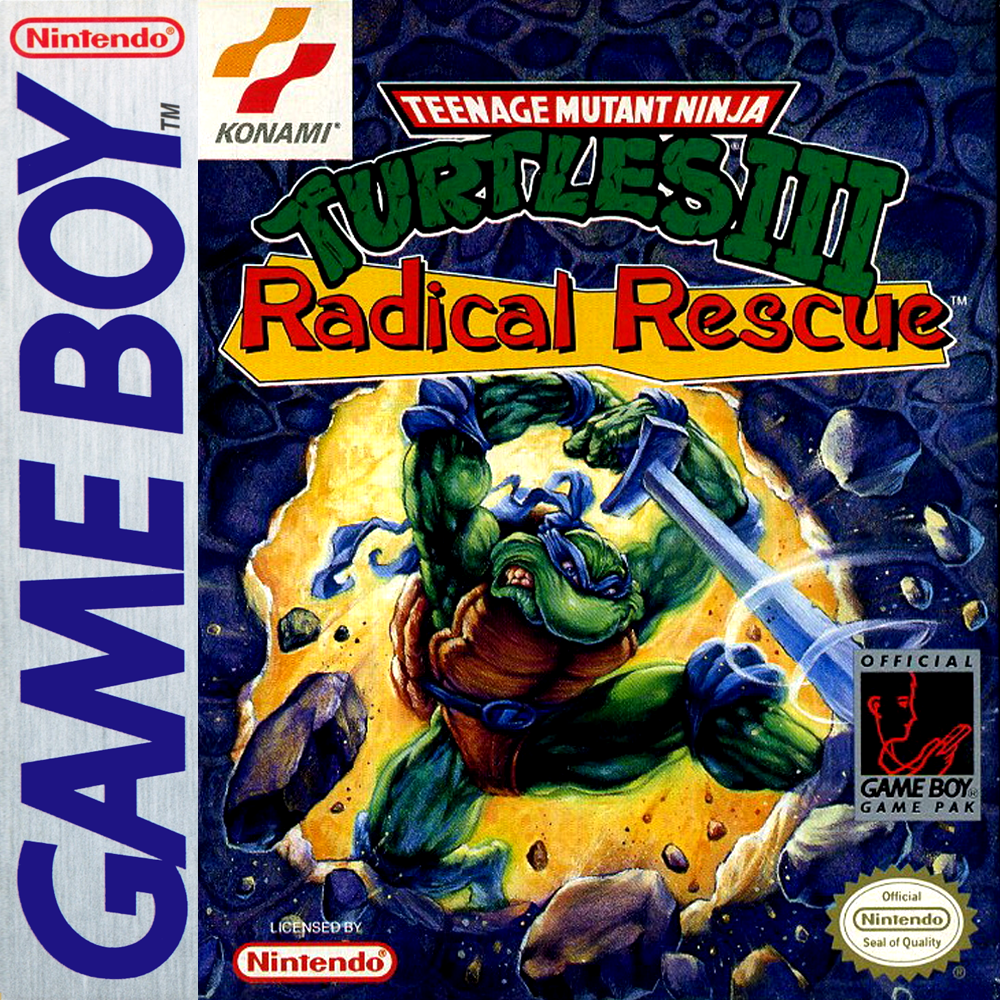 TEENAGE MUTANT NINJA TURTLES III: RADICA  - GB1