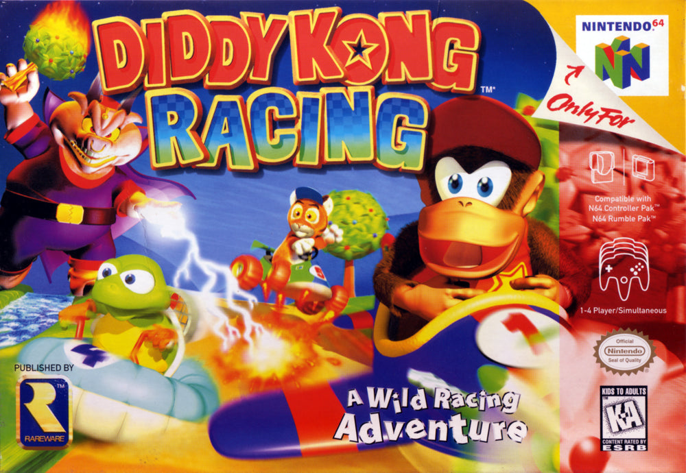 DIDDY KONG RACING  - N64