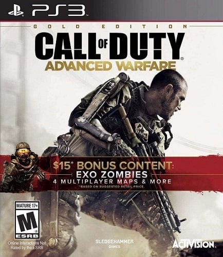 CALL OF DUTY: ADVANCED WARFARE (GOLD EDI  - PS3