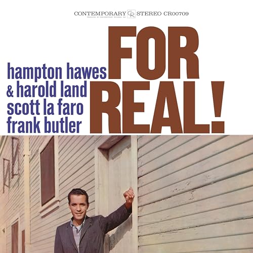 HAMPTON HAWES - FOR REAL! (CONTEMPORARY RECORDS ACOUSTIC SOUNDS SERIES) (VINYL)