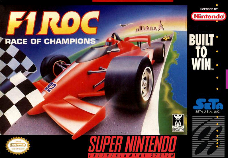 F1 ROC: RACE OF CHAMPIONS  - SNES