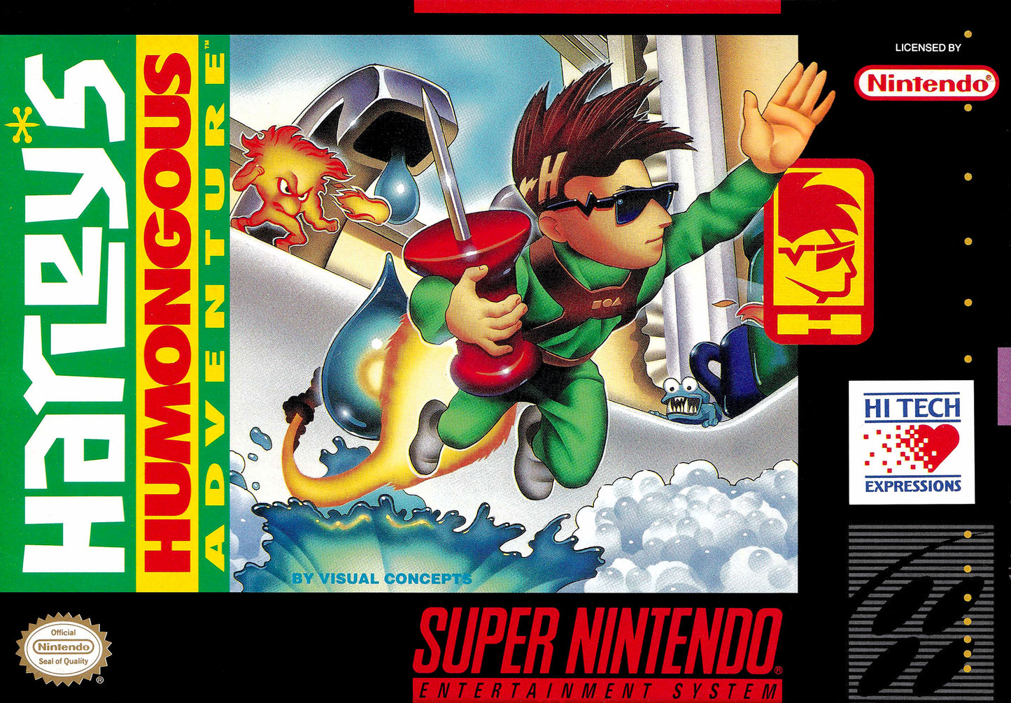 HARLEY'S HUMONGOUS ADVENTURE  - SNES