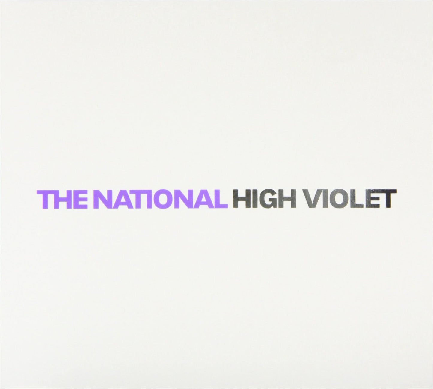 NATIONAL  - HIGH VIOLET (DLX LTD. ED.)