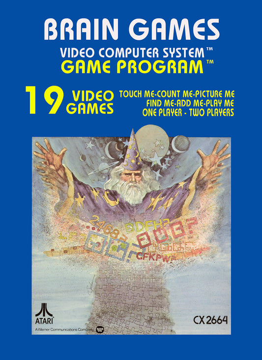 BRAIN GAMES  - ATARI2600