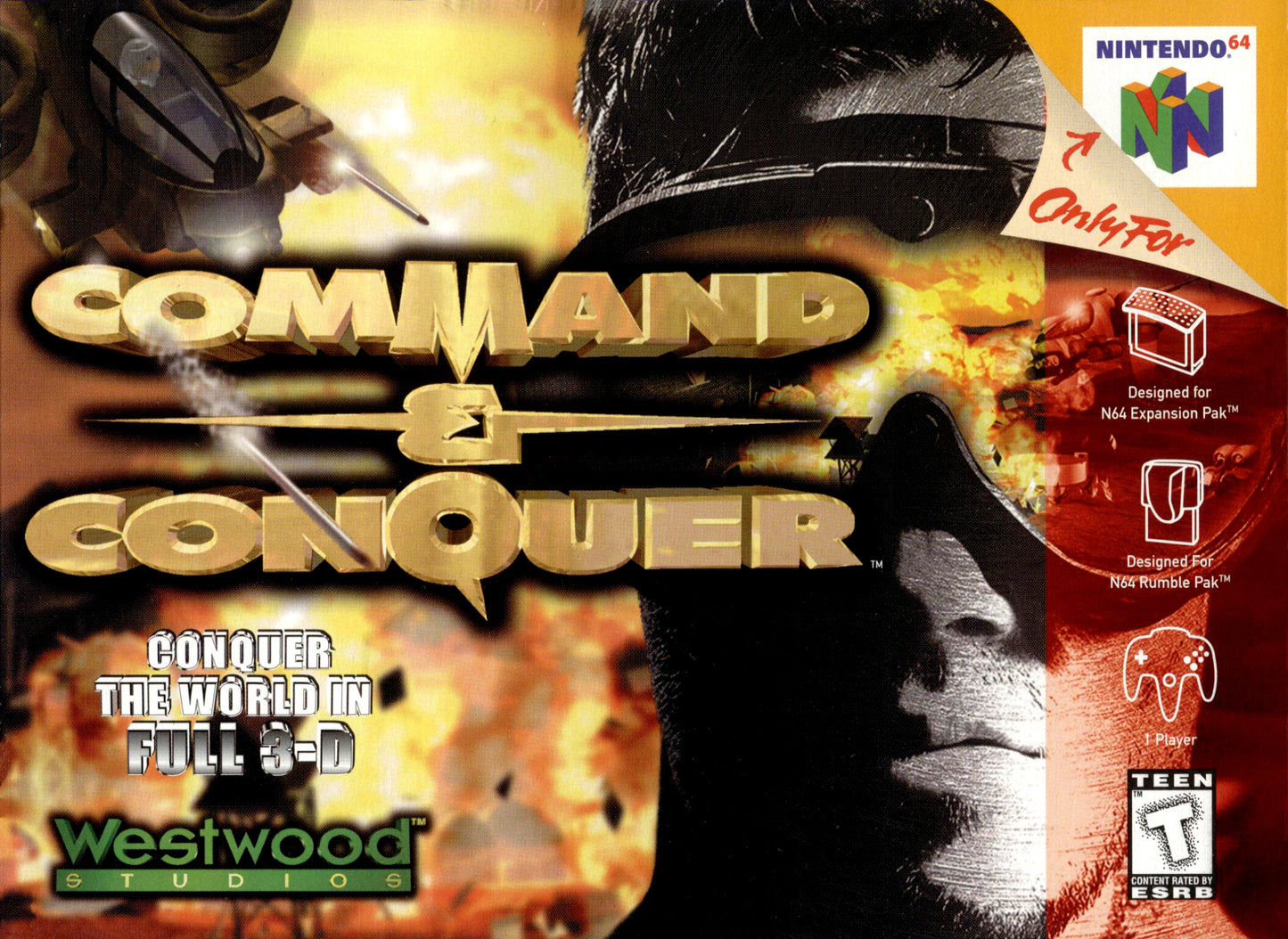 COMMAND & CONQUER  - N64