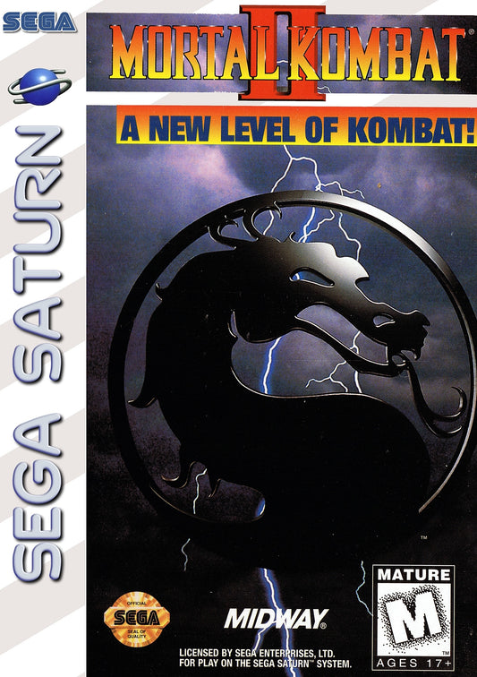MORTAL KOMBAT II  - SATURN