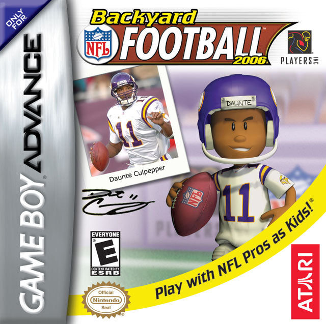BACKYARD FOOTBALL 2007  - GBA