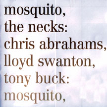 NECKS - MOSQUITO/SEE THROUGH [CD]