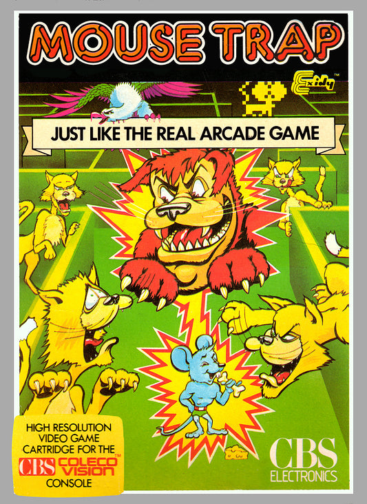 MOUSE TRAP  - COLECO