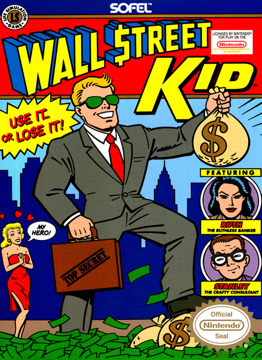 WALL STREET KID  - NES