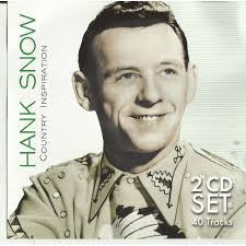 SNOW, HANK  - COUNTRY INSPIRATION (2CDS)(K-TEL)