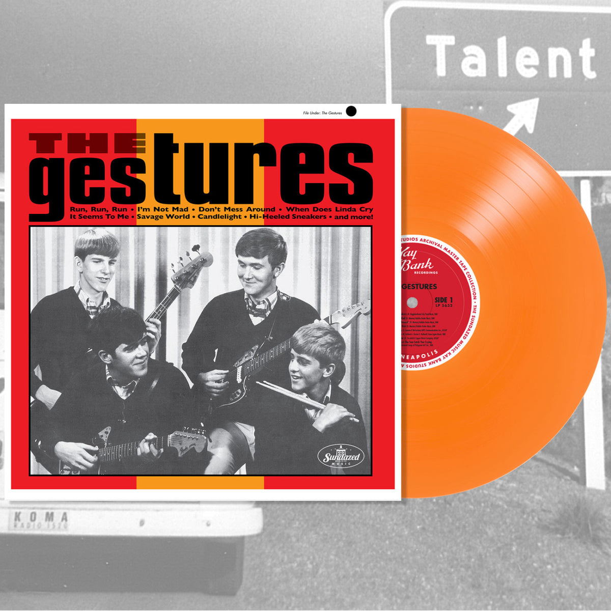 GESTURES, THE - THE GESTURES (ORANGE VINYL)