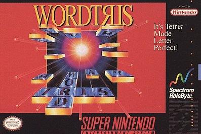 WORDTRIS  - SNES (W/BOX & MANUAL)