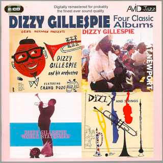 GILLESPIE, DIZZY  - FOUR CLASSIC ALBUMS (2CDS)