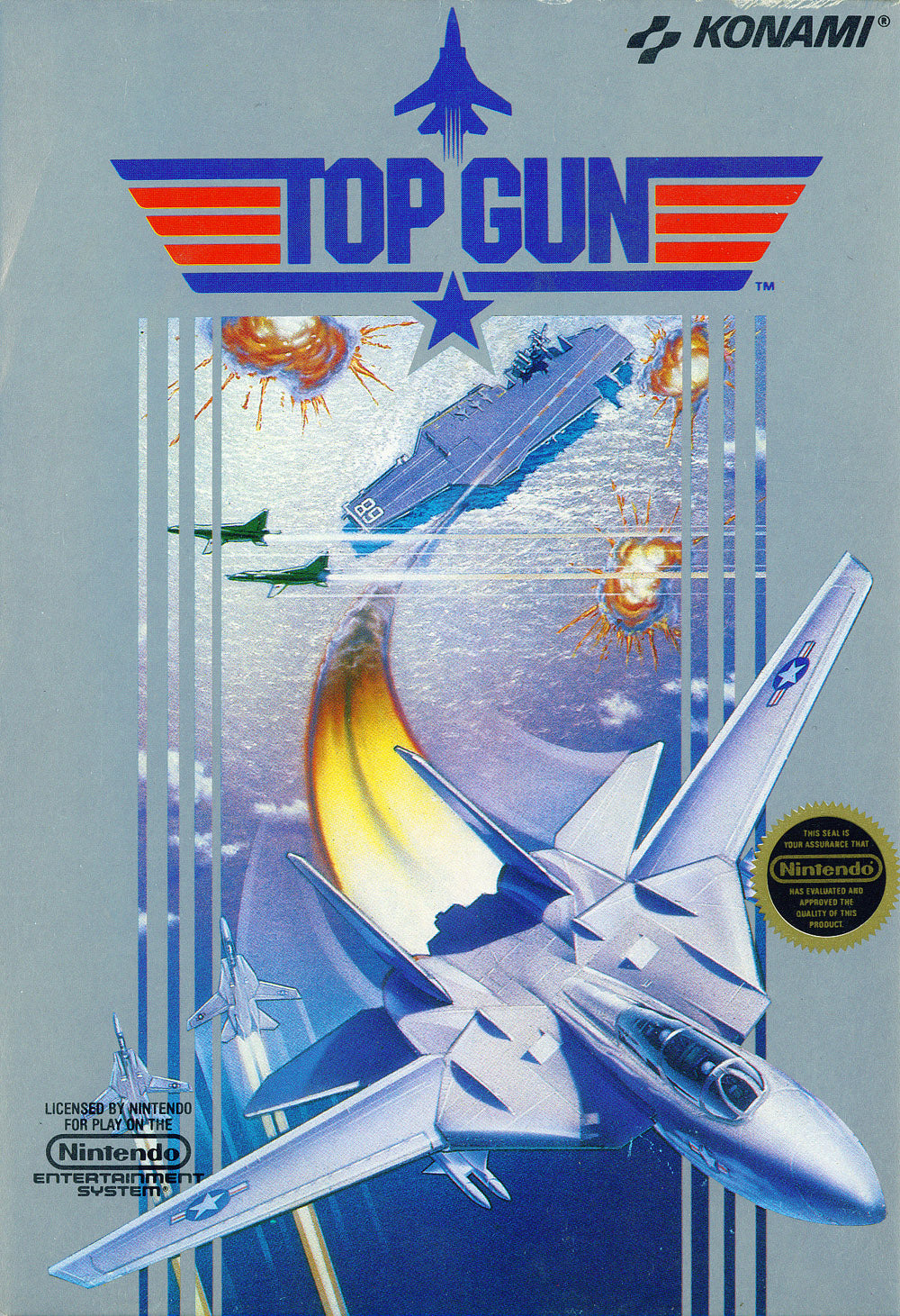 TOP GUN  - NES
