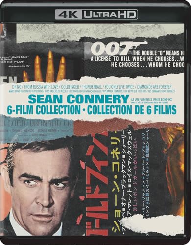 CONNERY, SEAN - BLU-4K-6 FILM COLLECTION