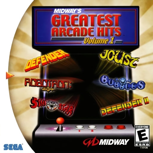 MIDWAY'S GREATEST ARCADE HITS VOL. 1  - DC