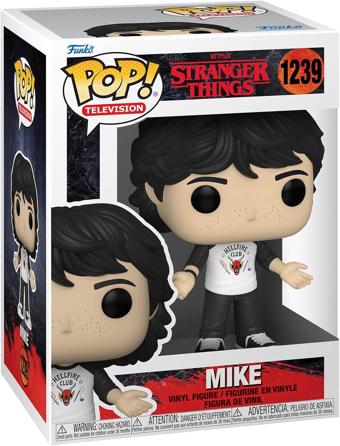 STRANGER THINGS: MIKE #1239 (HELLFIRE CLUB) - FUNKO POP!