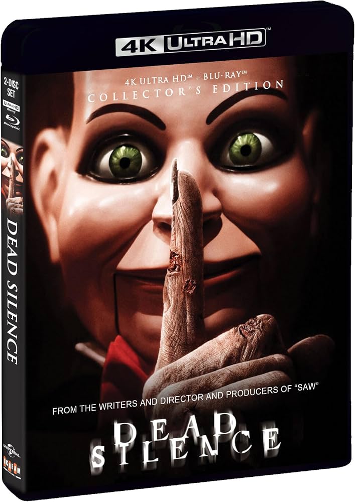 DEAD SILENCE  - BLU-4K-2007-DONNIE WAHLBERG-COLLECTOR'S