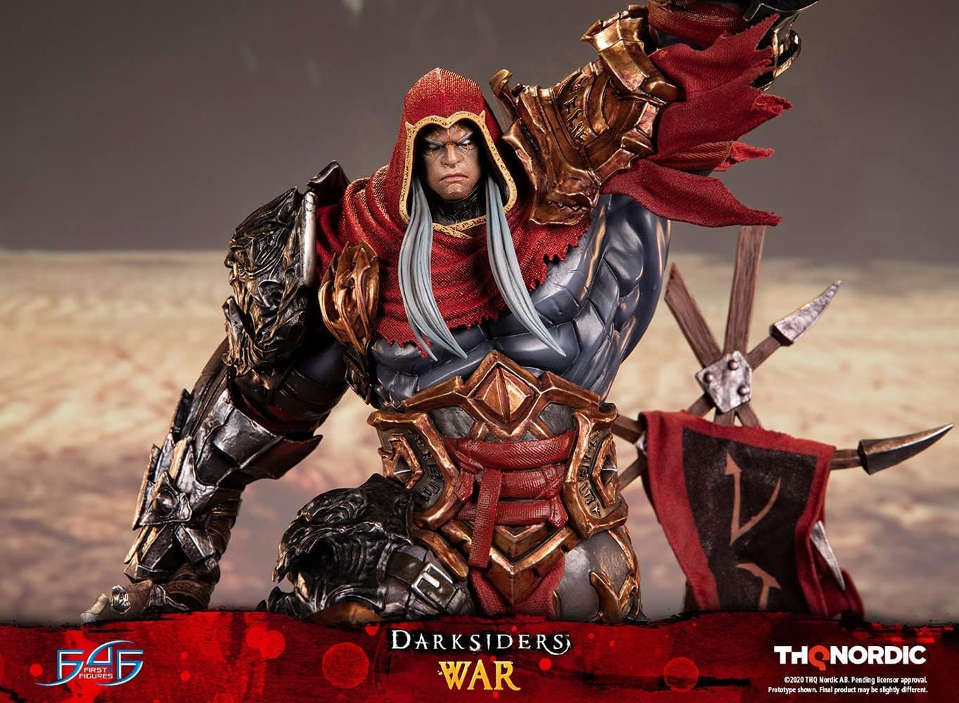 DARKSIDERS: WAR - FIRST 4 FIGURES-EXCLUSIVE ED.-# 54/209