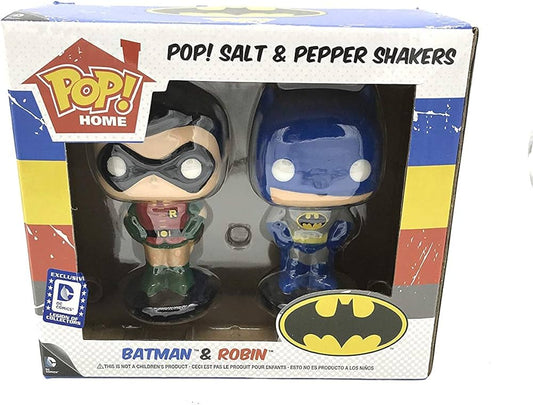 BATMAN & ROBIN: POP! SALT & PEPPER SHAKE - POP! HOME-EXCLUSIVE