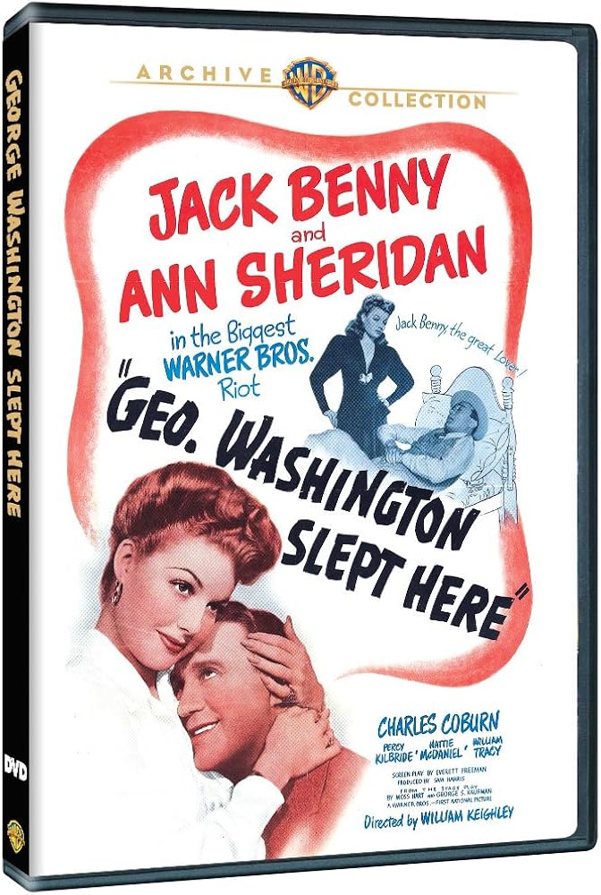 GEORGE WASHINGTON SLEPT HERE - DVD-WARNER ARCHIVE COLLECTION