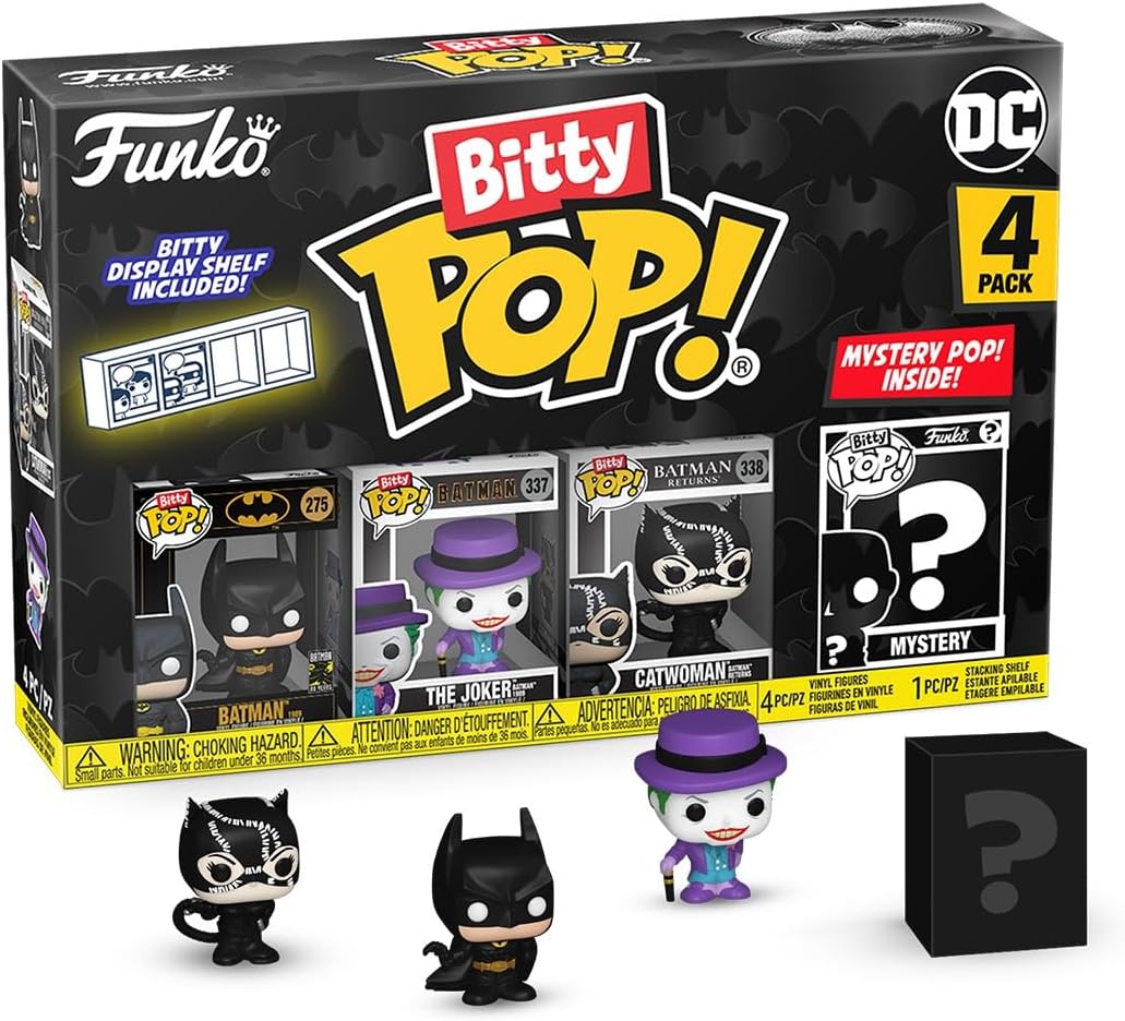 BATMAN 1989 (4 PACK) - BITTY POP!