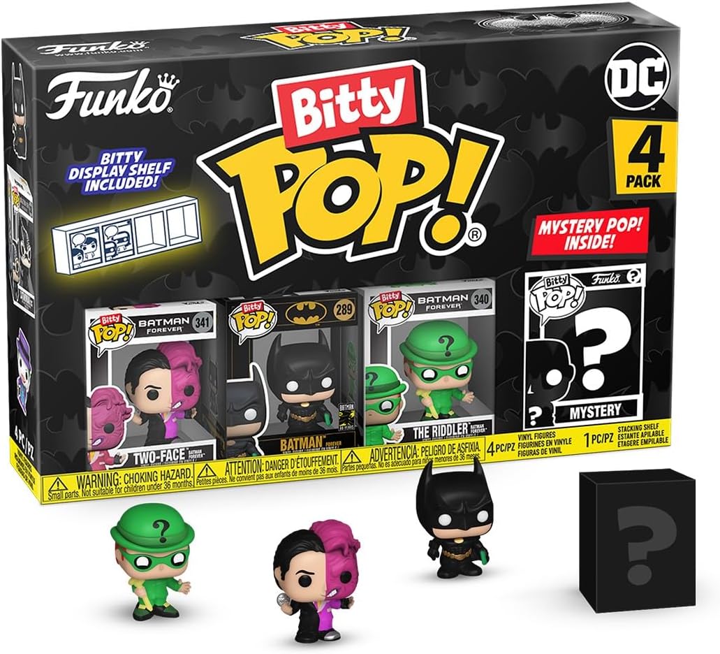 BATMAN FOREVER (4 PACK) - BITTY POP!