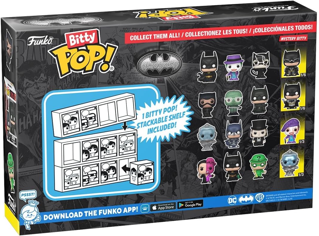 BATMAN (2022)(4 PACK) - BITTY POP!
