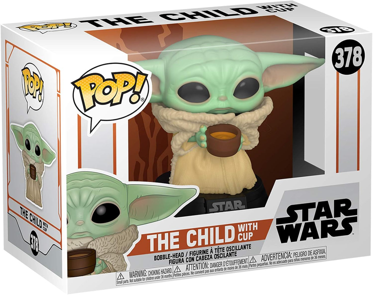 STAR WARS: CHILD WITH CUP #378 - FUNKO POP!