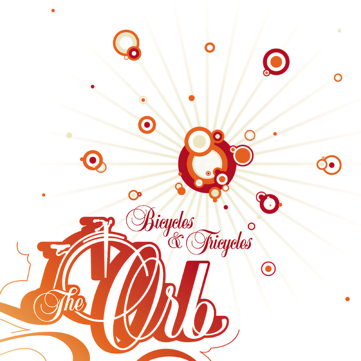 ORB, THE - BICYCLES & TRICYCLES (INDIE EXCLUSIVE, RED AND BLACK SMOKE VINYL)