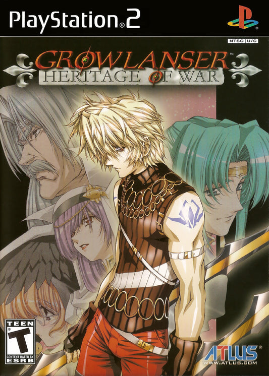 GROWLANSER: HERITAGE OF WAR  - PS2