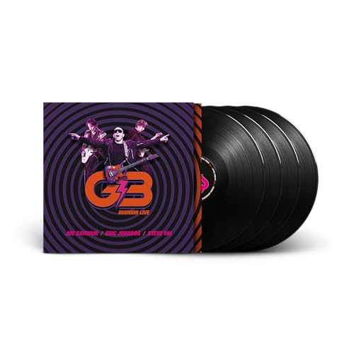 JOE SATRIANI, ERIC JOHNSON, STEVE VAI - G3: 25TH ANNIVERSARY REUNION TOUR (BLACK VINYL)