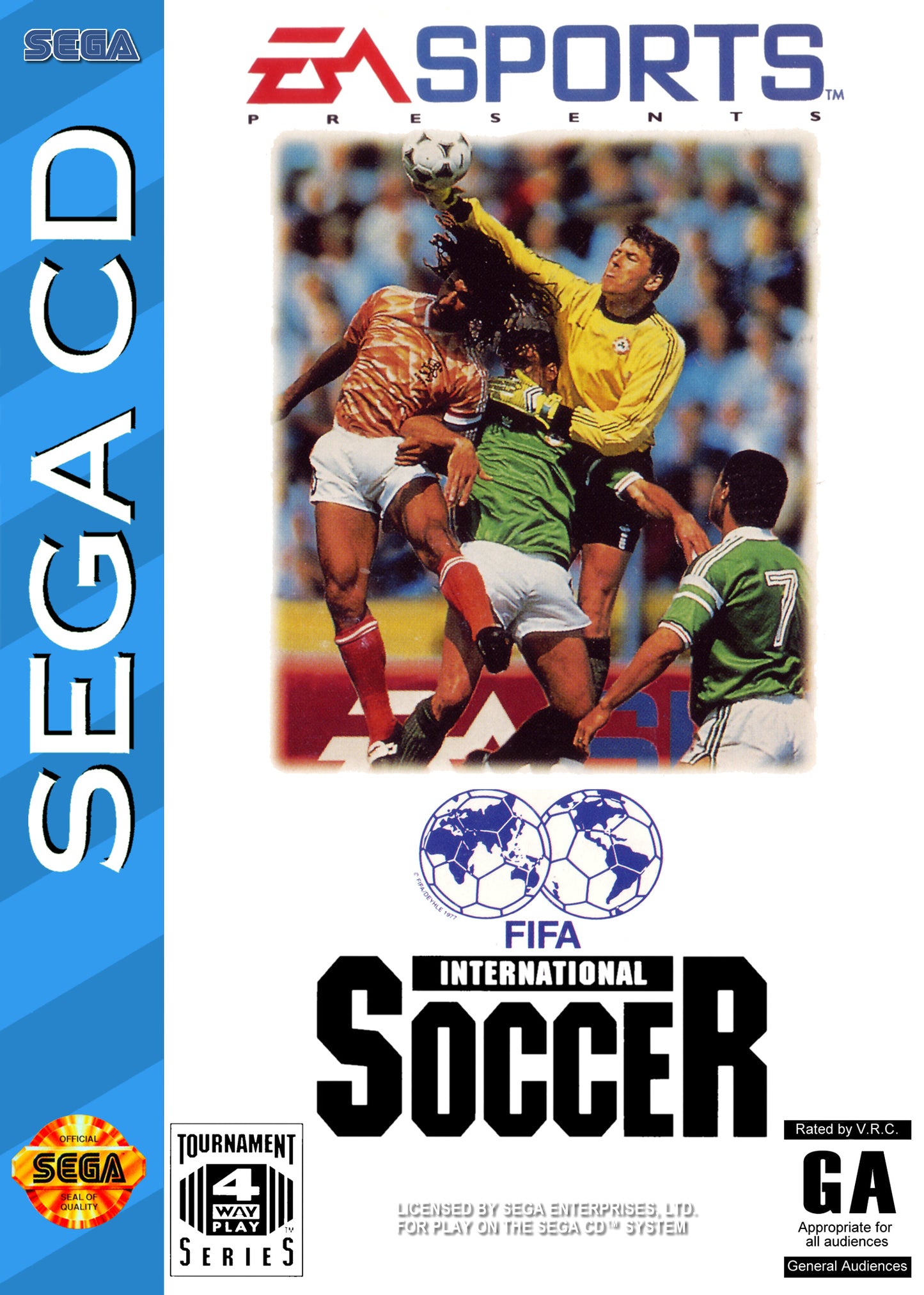 FIFA INTERNATIONAL SOCCER  - SEGACD