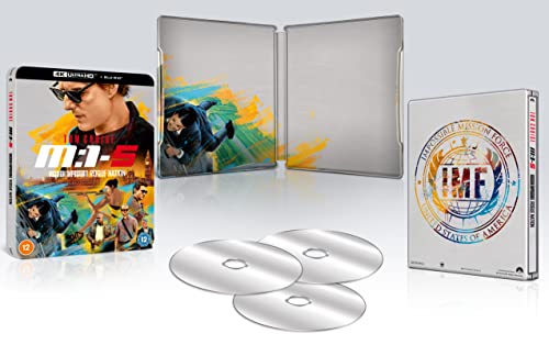 MISSION: IMPOSSIBLE: ROGUE NATION - BLU-4K-STEELBOOK