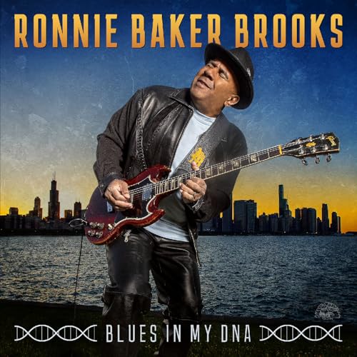 RONNIE BAKER BROOKS - BLUES IN MY DNA (CLEAR BLUE VINYL)