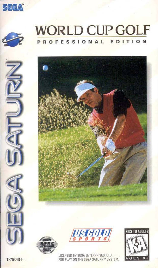 WORLD CUP GOLF: PROFESSIONAL EDITION  - SATURN