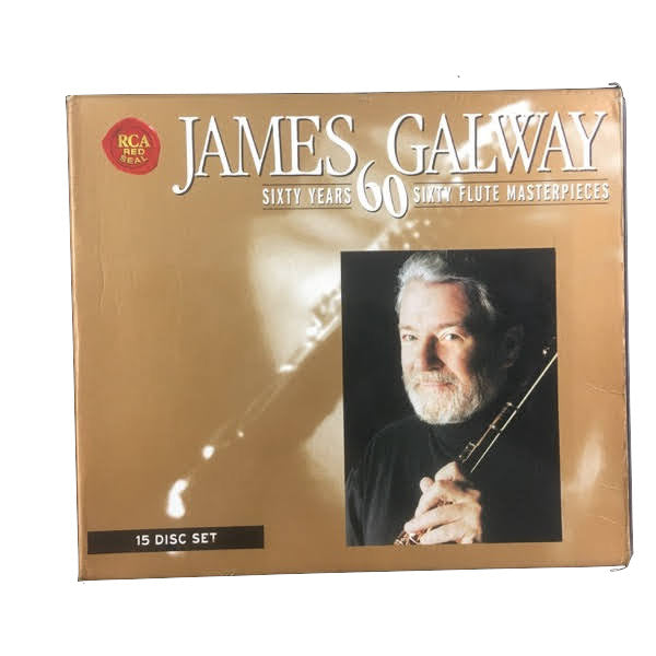 GALWAY, JAMES  - SIXTY YEARS-60 FLUTE MASTERPIECES